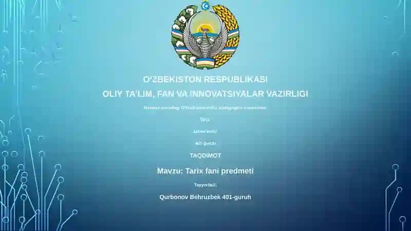 Tarix fani