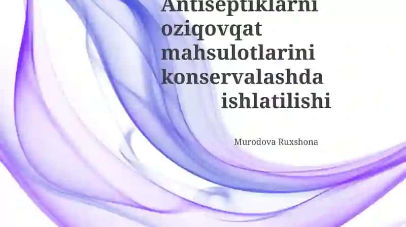Antiseptiklar
