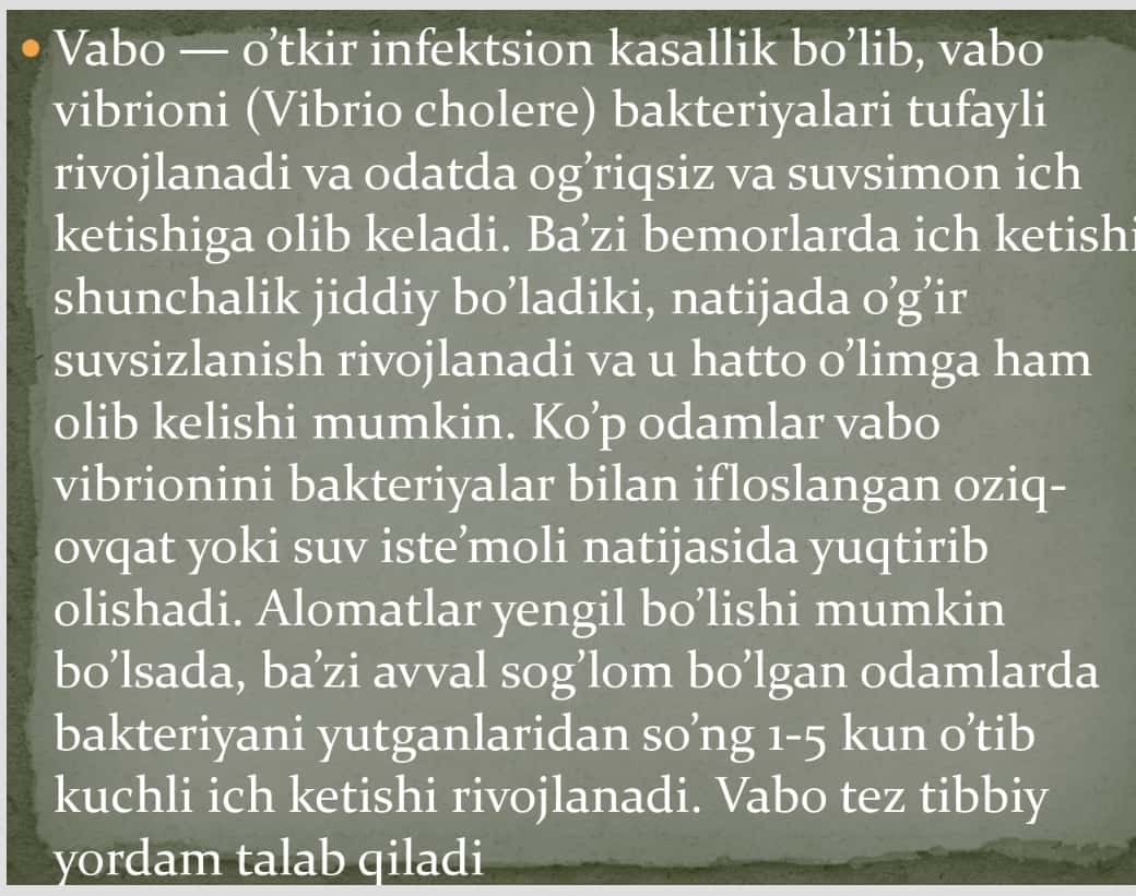Ichak infeksiyasi