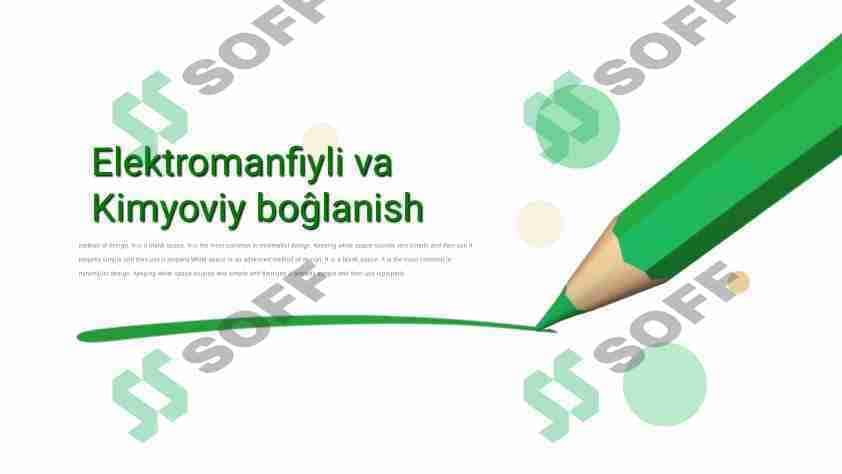 Elektromanfiyli va kimyoviy bog'lanishlar