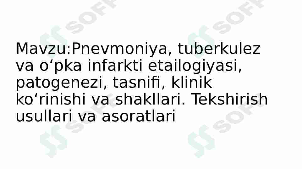 Pnevmoniya