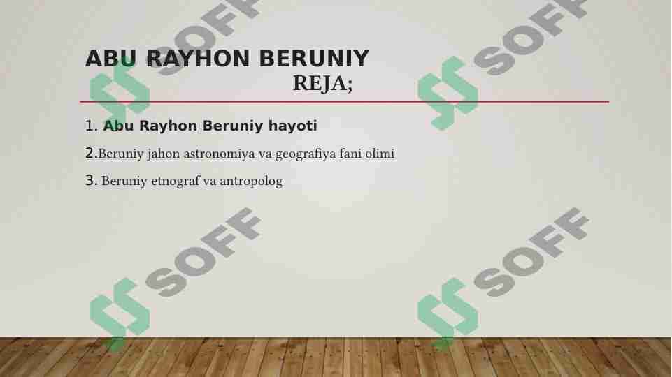 Abu Rayxon Beruniy