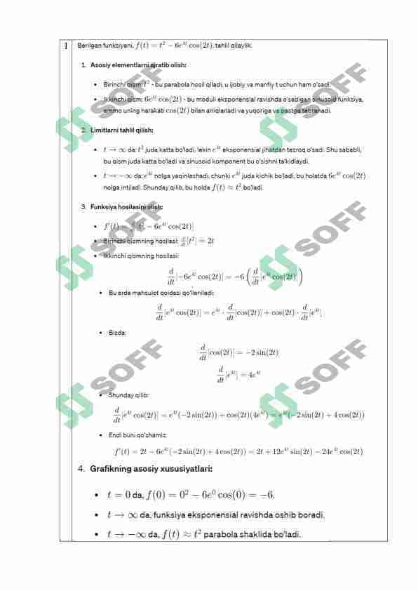 Sirtqi ta’lim yo’nalishi talabalarining 2-kurs, 4-semestri uchun OLIY MATEMATIKA fanidan TOPSHIRIQLAR TO’PLAMI-4 yechimi