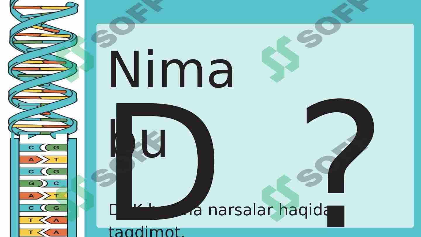 DNK nima
