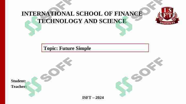 Future Simple