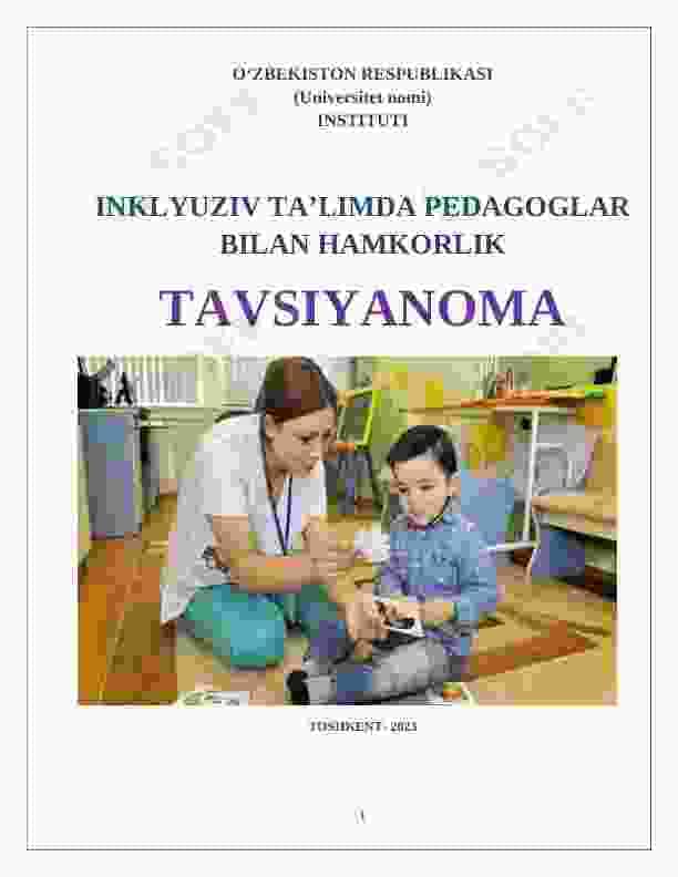 INKLYUZIV TA’LIMDA PEDAGOGLAR BILAN HAMKORLIK