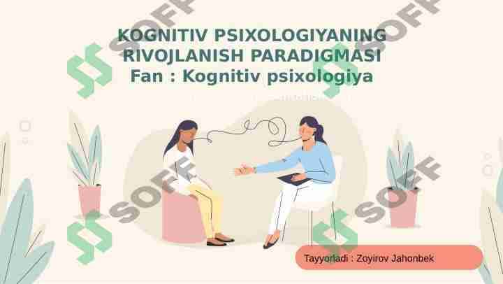 kognitiv psixologiya