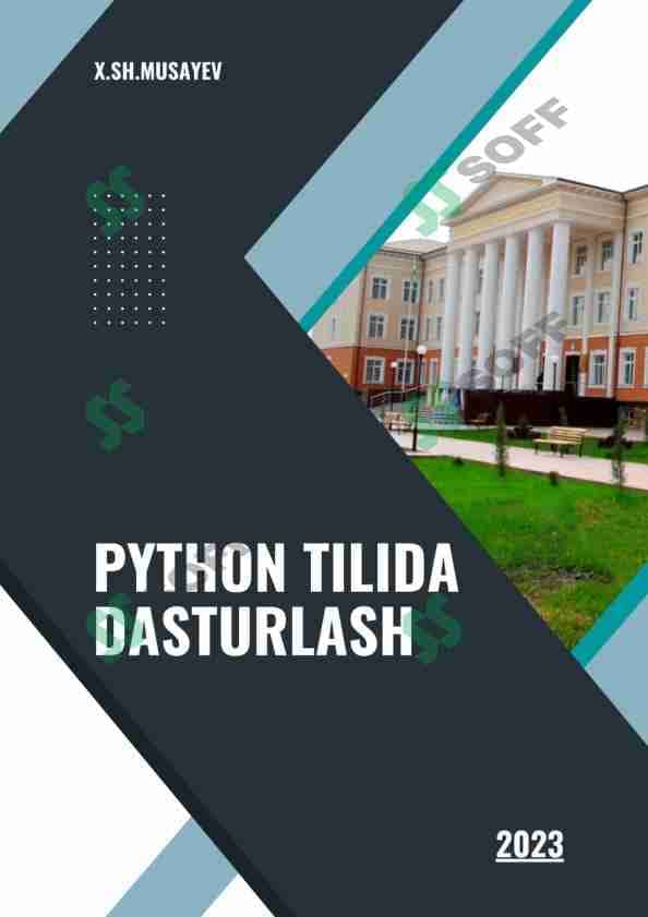 Python tilida dasturlash