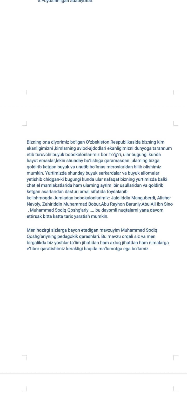 Pedagogik odob... . Pedagogning muomala