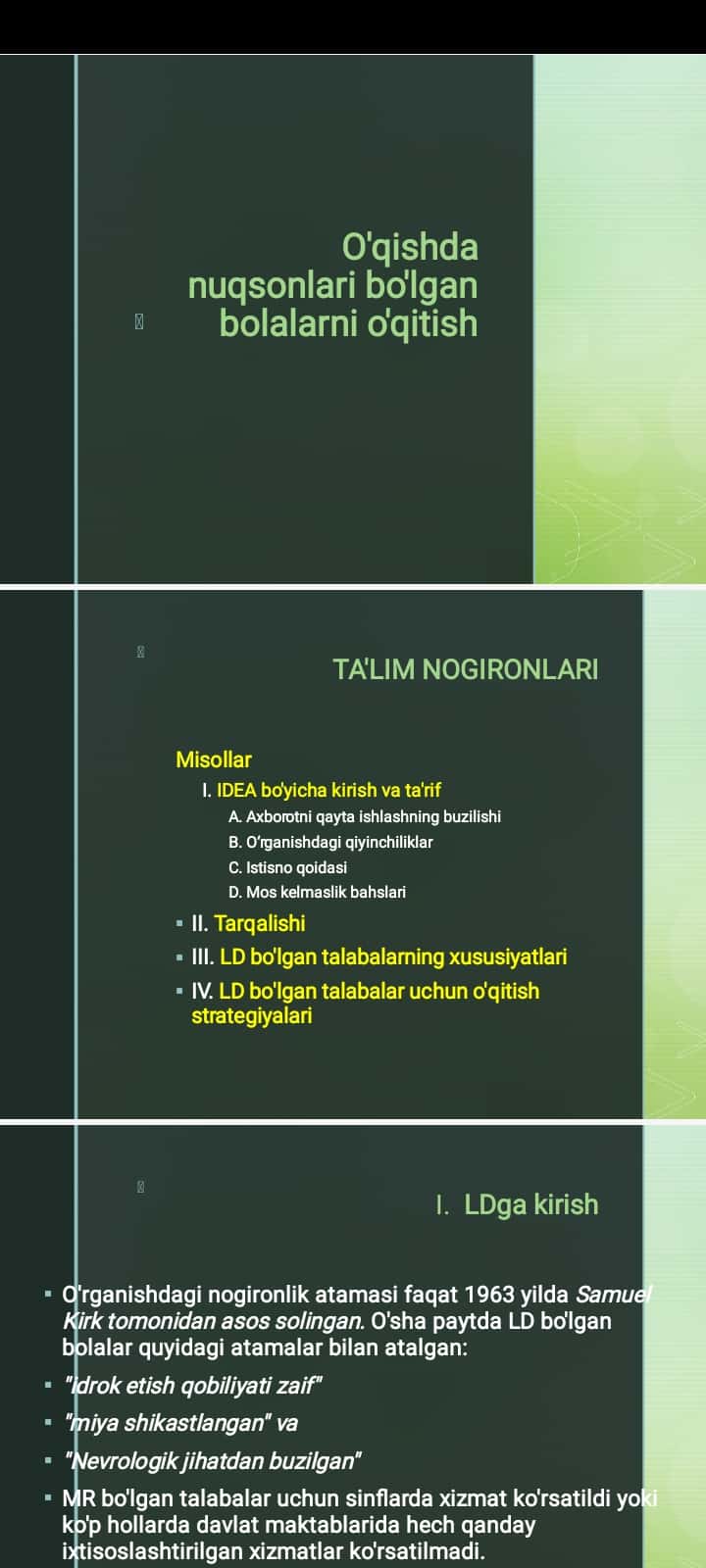 RENTGEN NURLARINI OʻRGANISH TARIXI