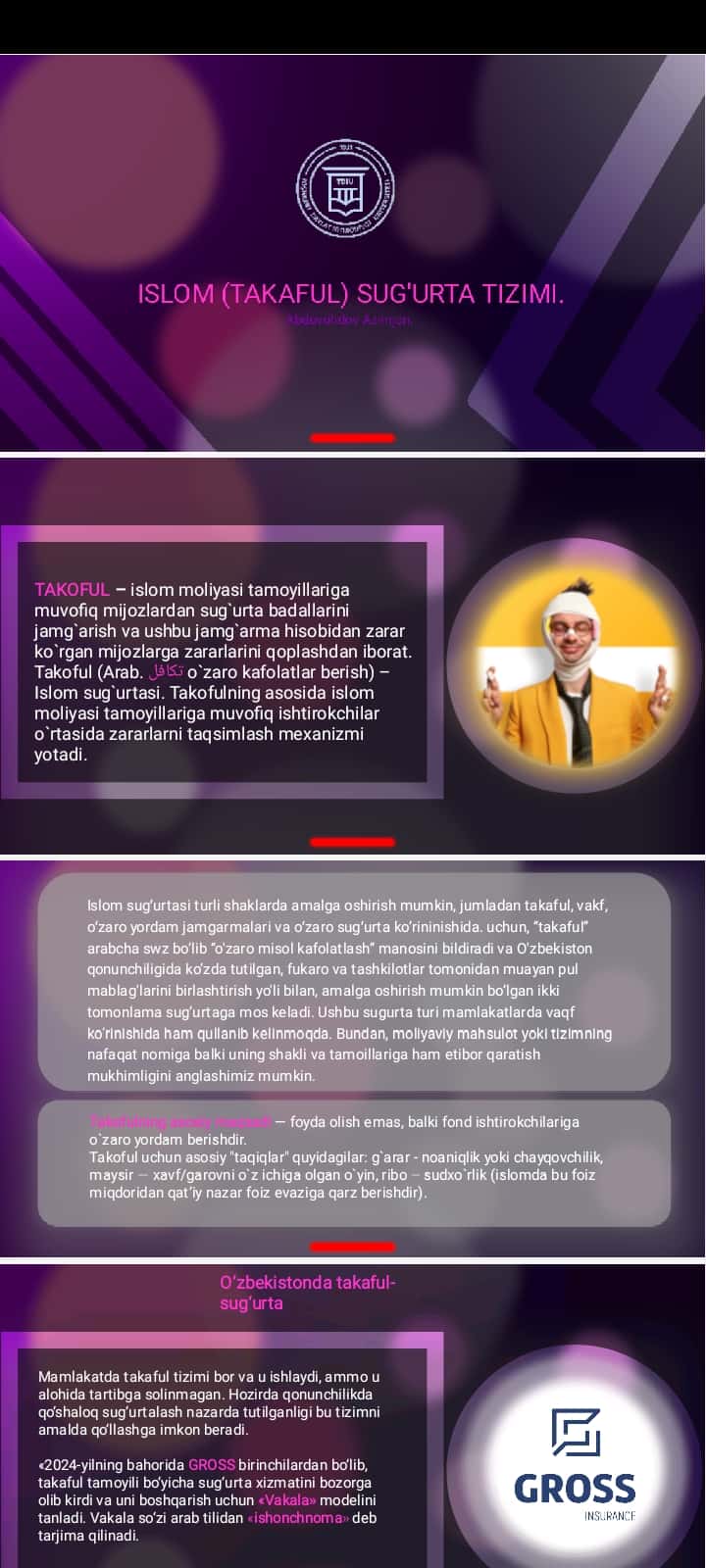 islom (takaful) sug'urta tizimi