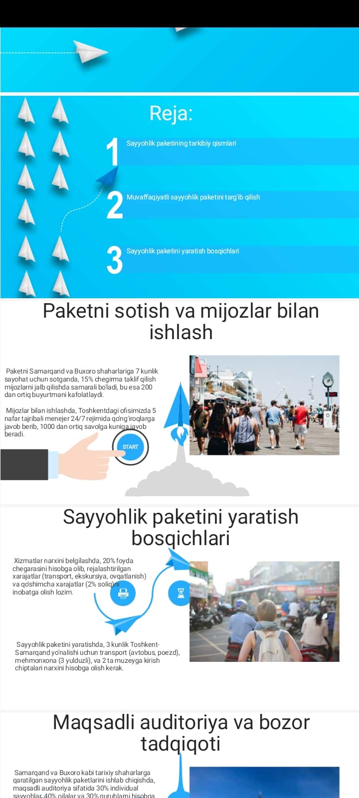 Turistik paket tuzish