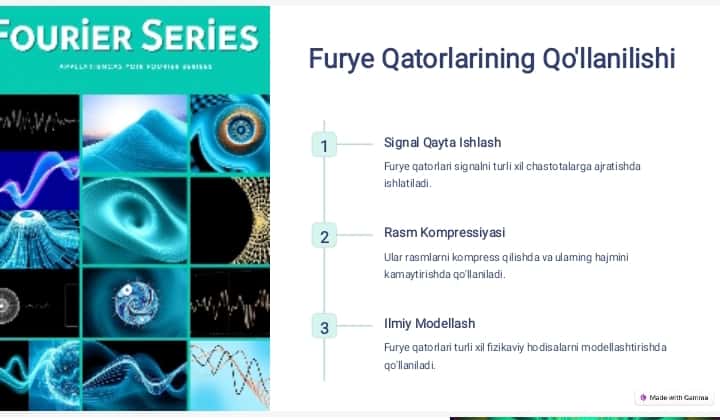 Funksiyalarning davriyligi va Fure qatoriga yoyish