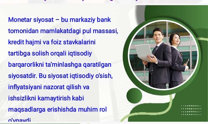 Monetar siyosat nazariyalari va qoidalari