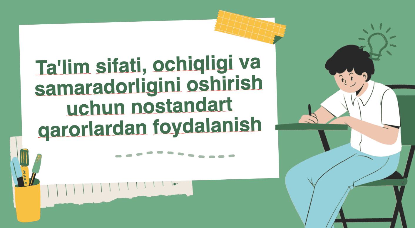 Nostandart qarorlar tushunchasi