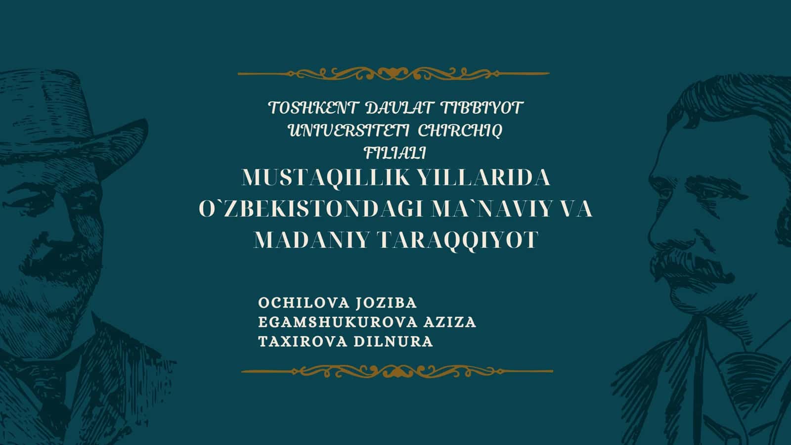 Ma'naviy va qadriyatlar jamiyatning axloqiy
