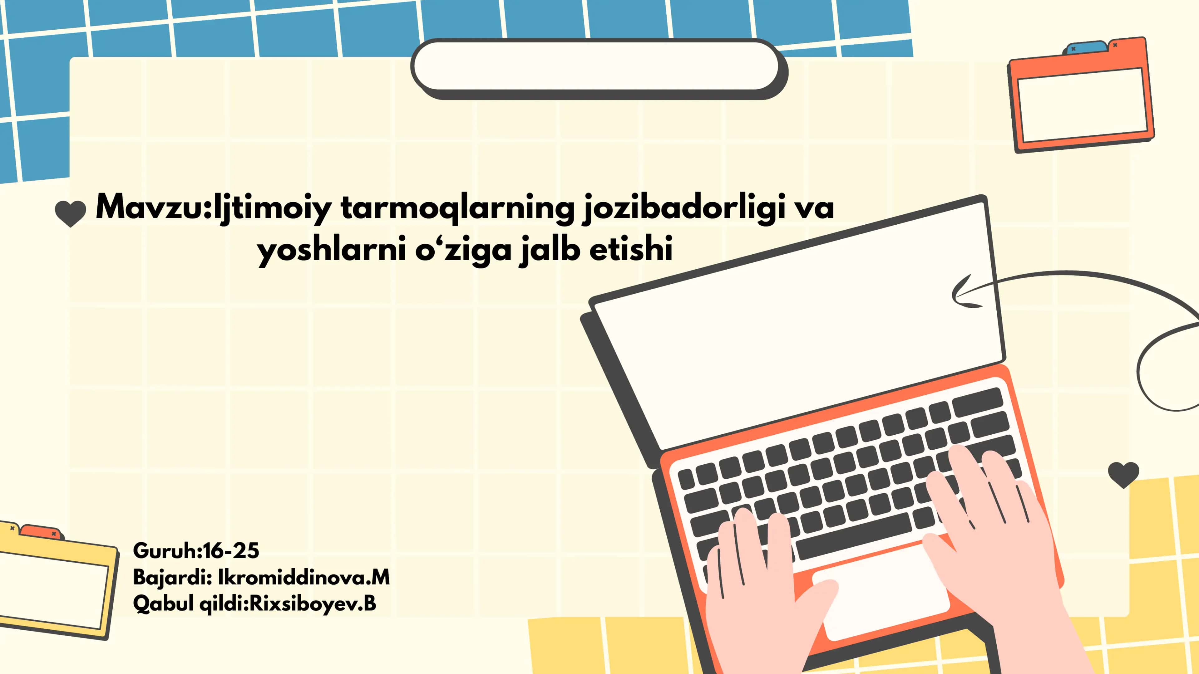 Ijtimoiy tarmoqlarning jozibadorligi va yoshlarni o‘ziga jalb etishi