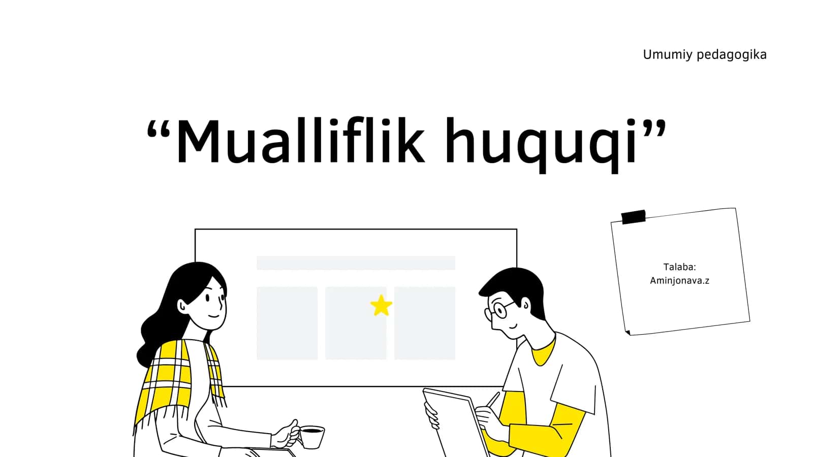 Mualliflik huquqi