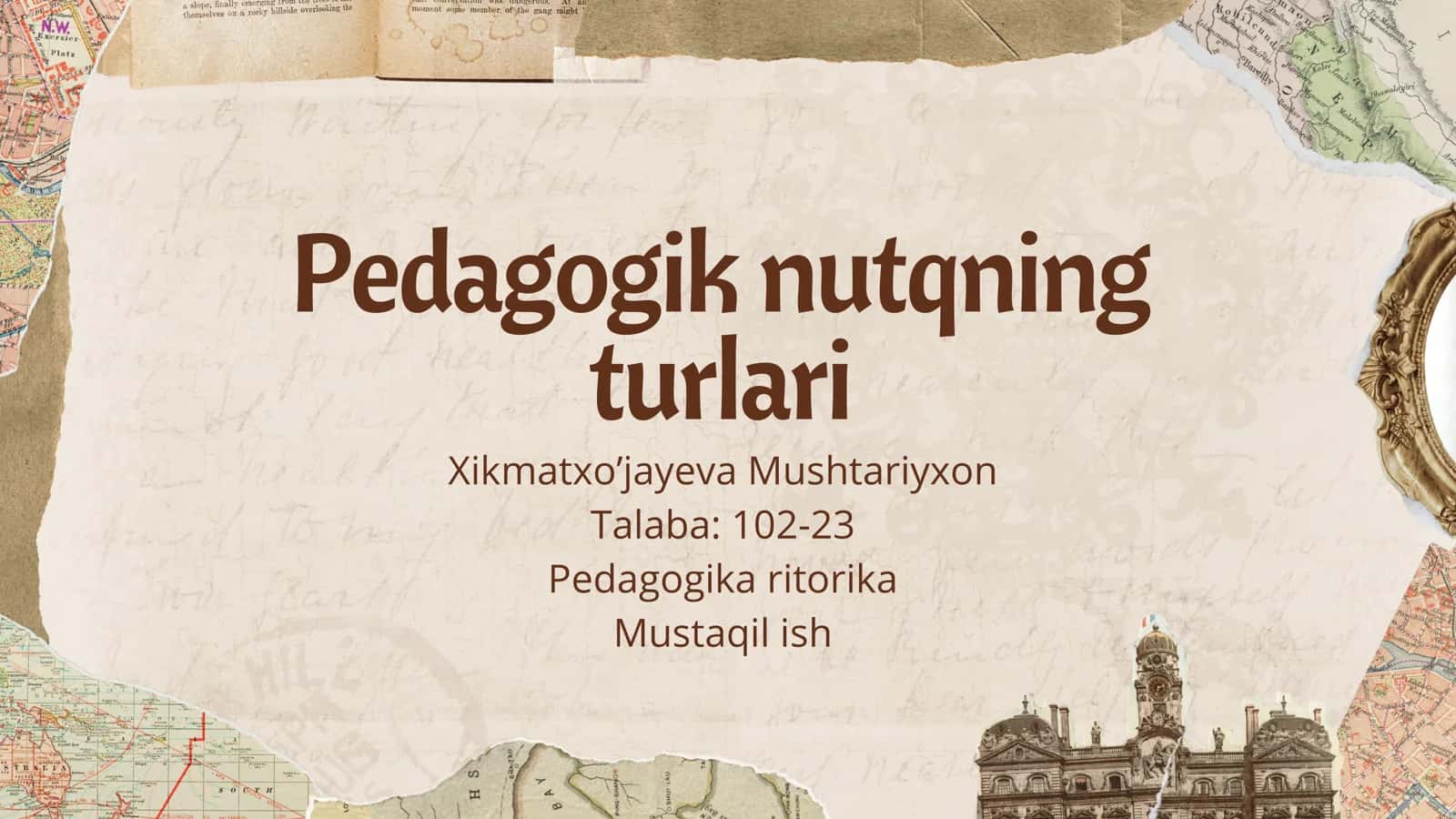 Pedagogik nutqning turlari
