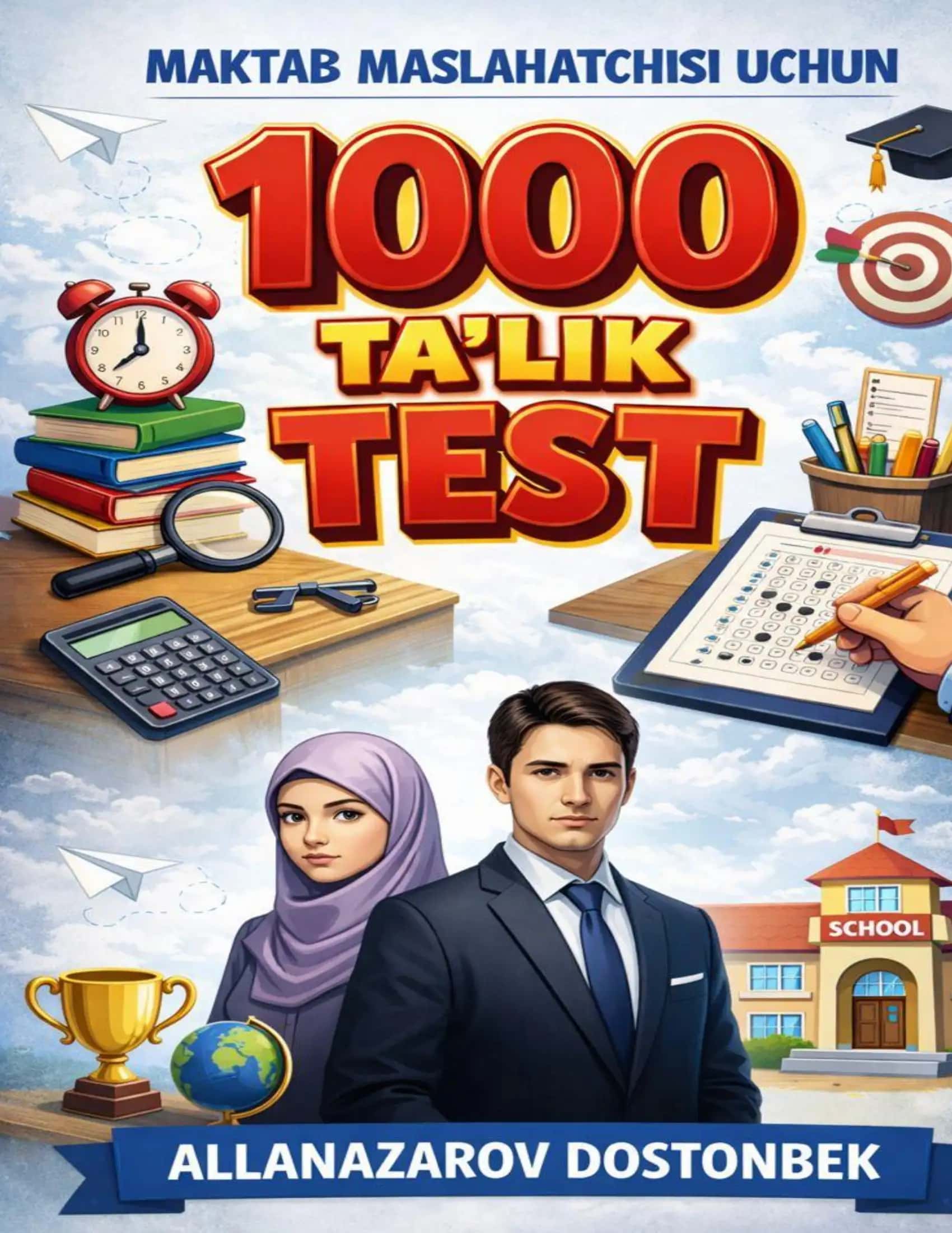 Maktab maslahatchisi uchun test 1000 talik