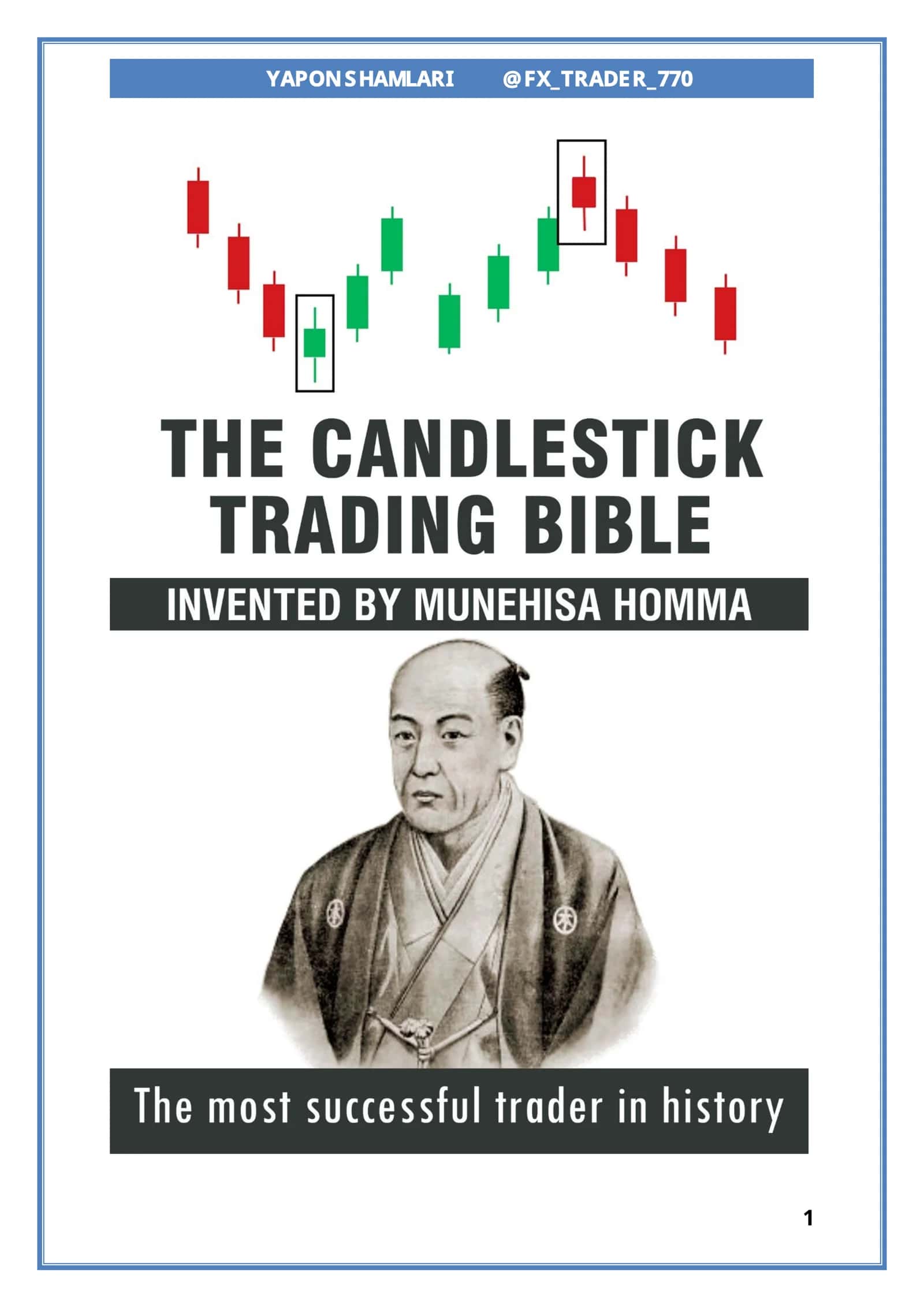 YAPON SHAMLARI @FX_TRADER_770