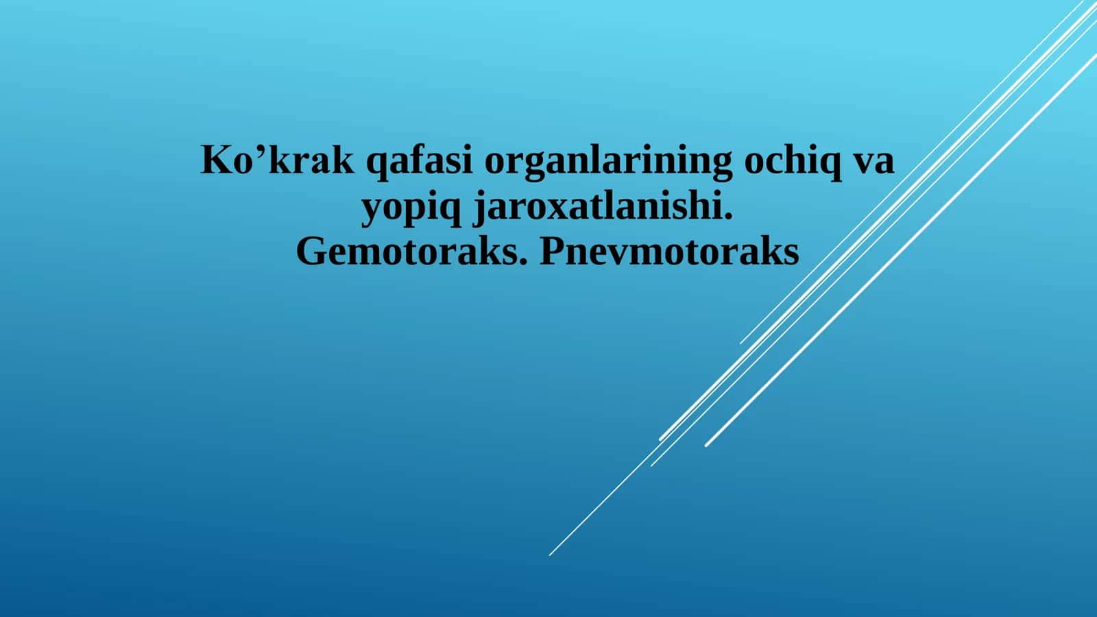 Pnevmotoraks