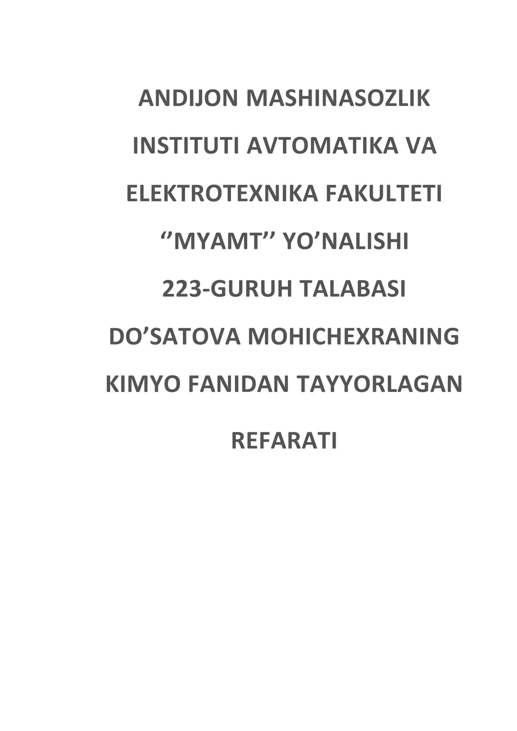 Atom tuzilishi