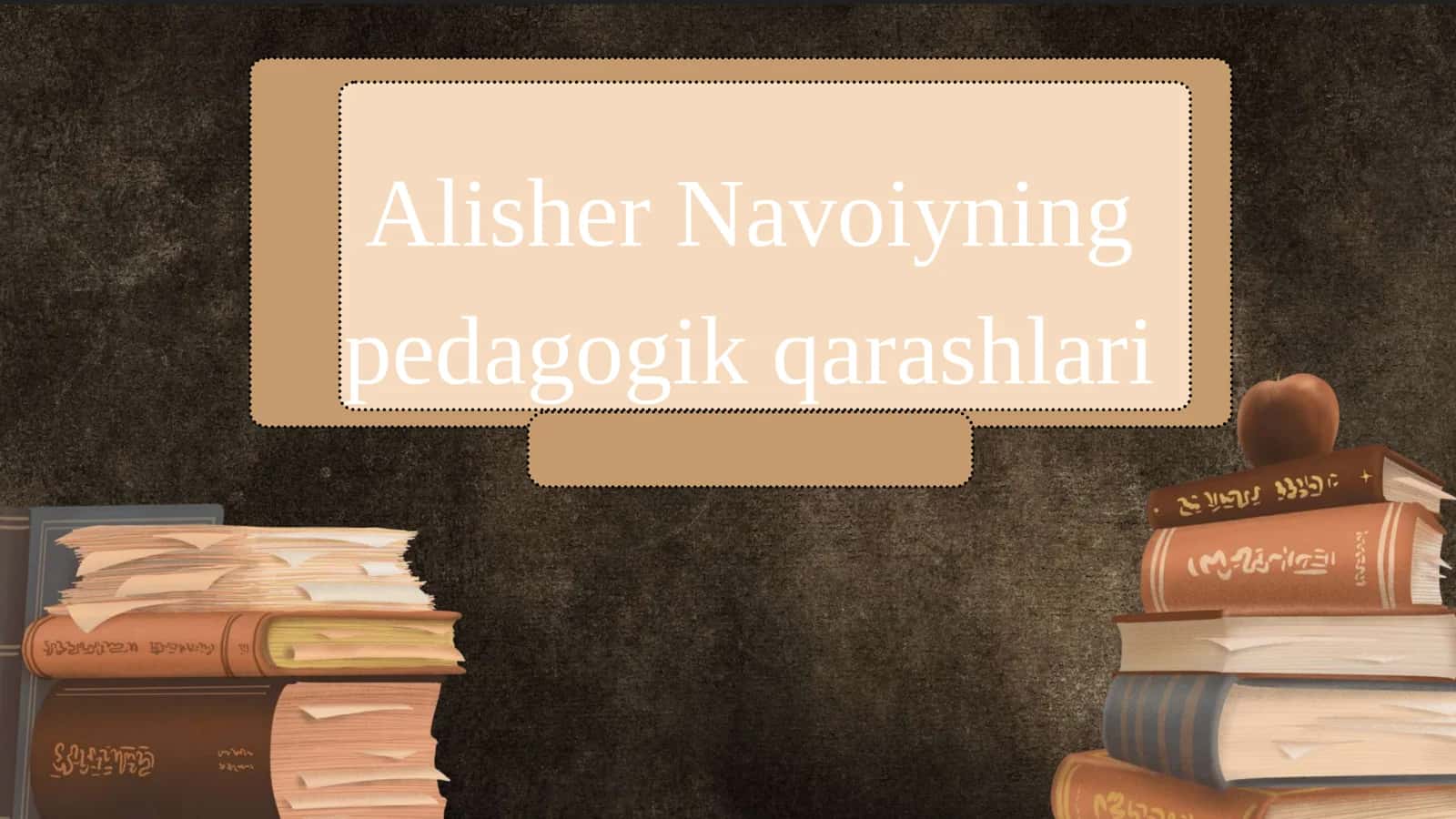 Abdurahmon Jomiyning ta’limiy-ahloqiy qarashlari. Alisher Navoiyning pedagogik qarashlari