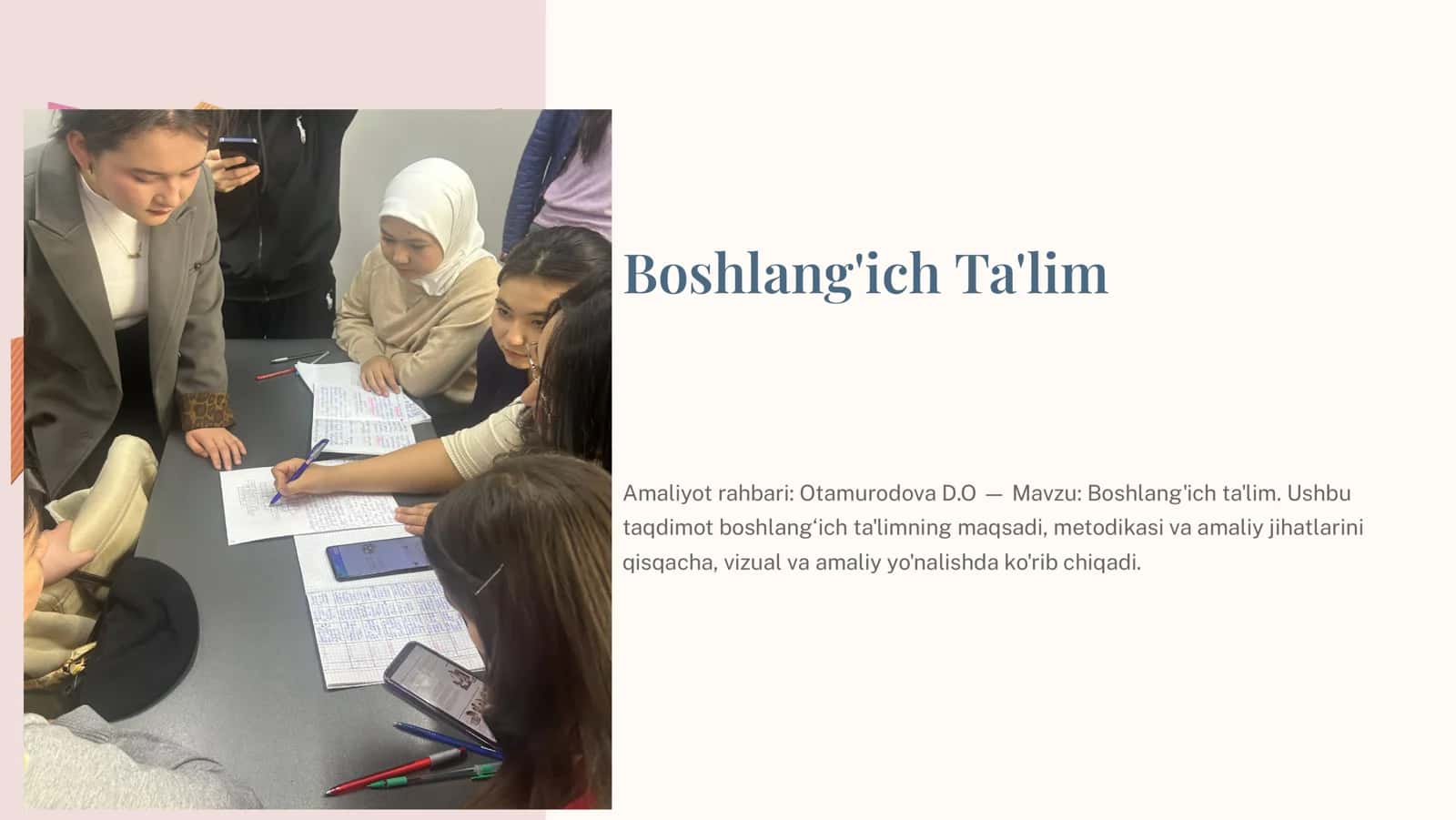 Boshlang'ich Ta'lim