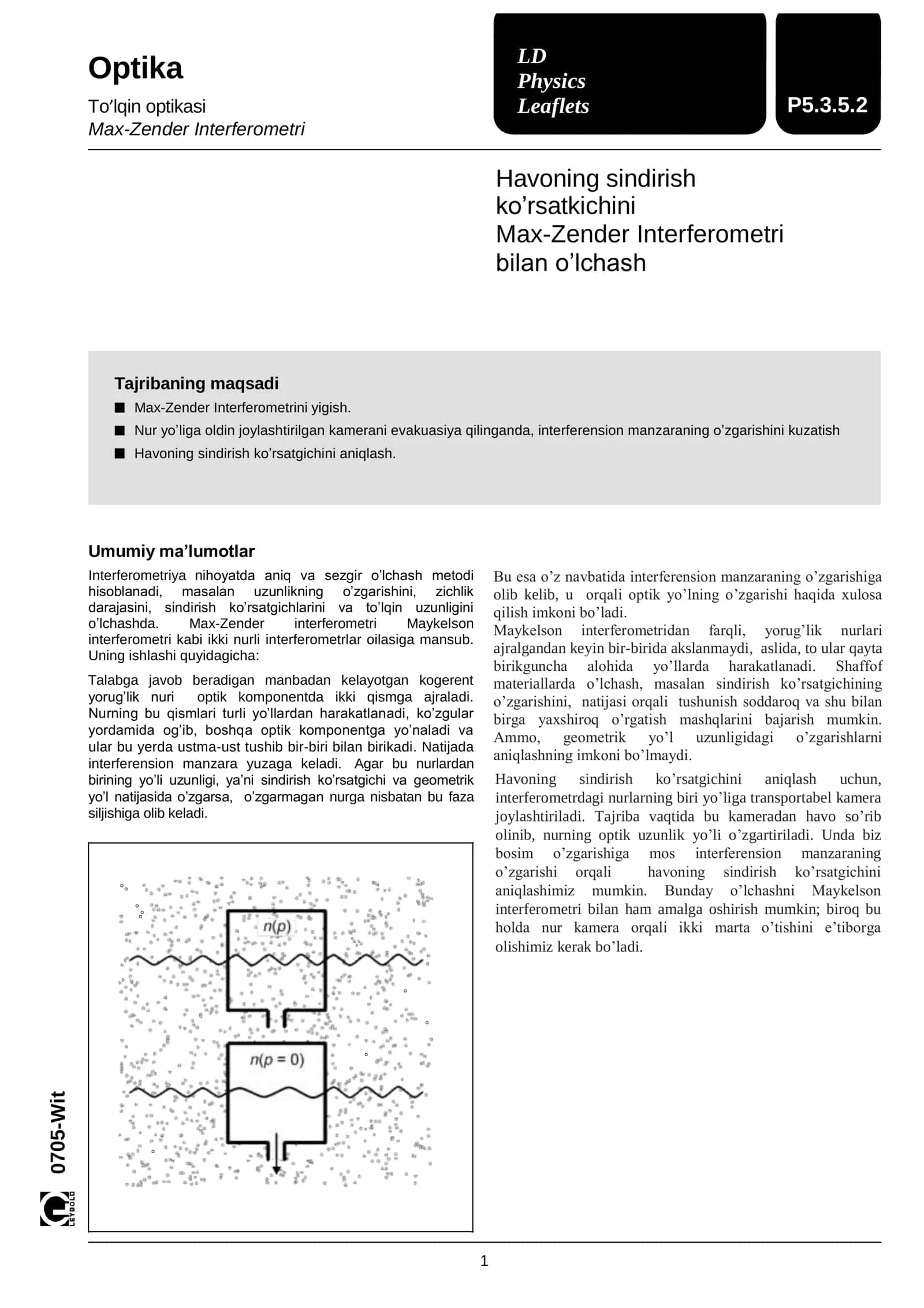Max-Zender Interferometri