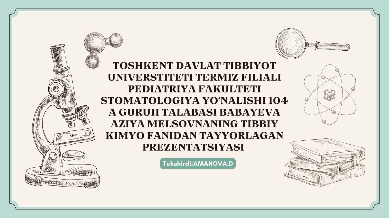 Geterohalqali birikmalar metabolitlar va dorivor moddalar sifatida