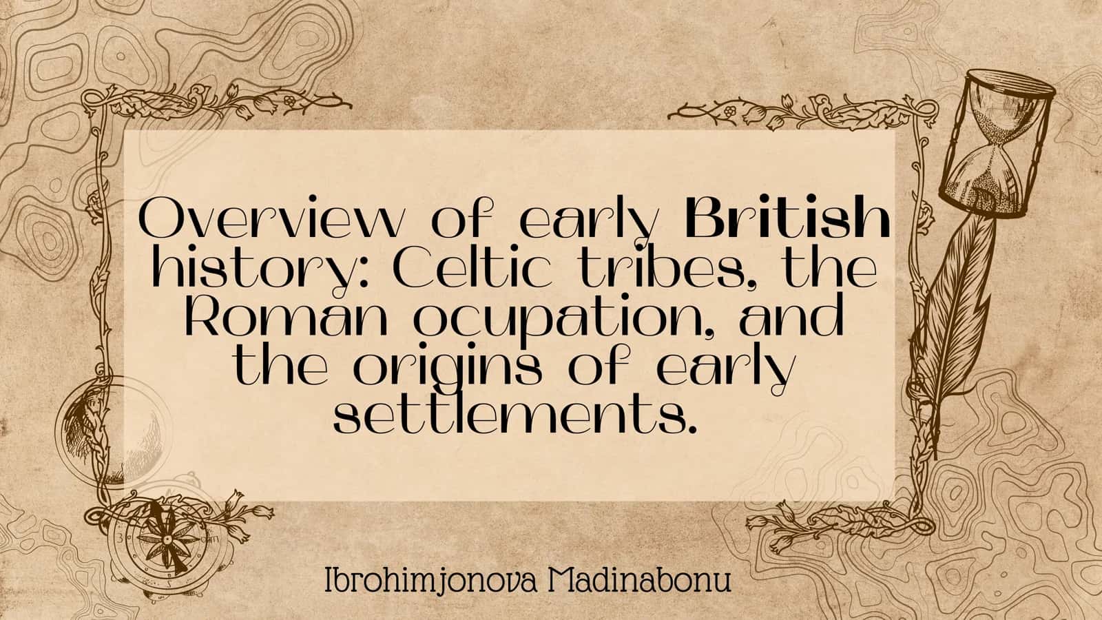 Overview of early British history