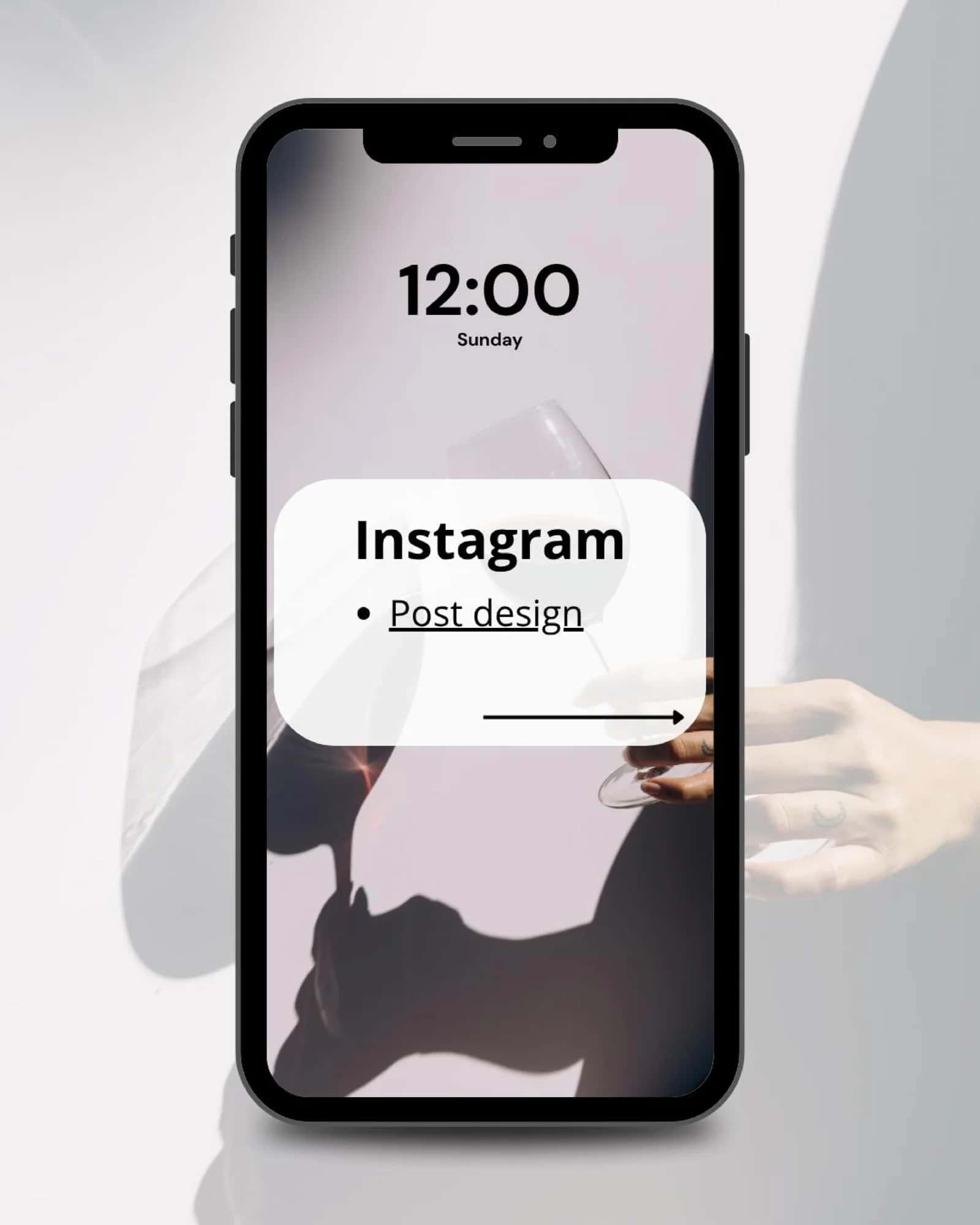 Instagram uchun zamonaviy va chiroyli dizayn.