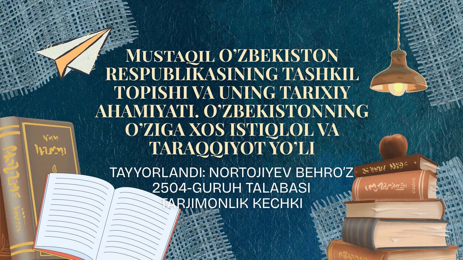 Oʻzbekistonning eng yangi tarixi