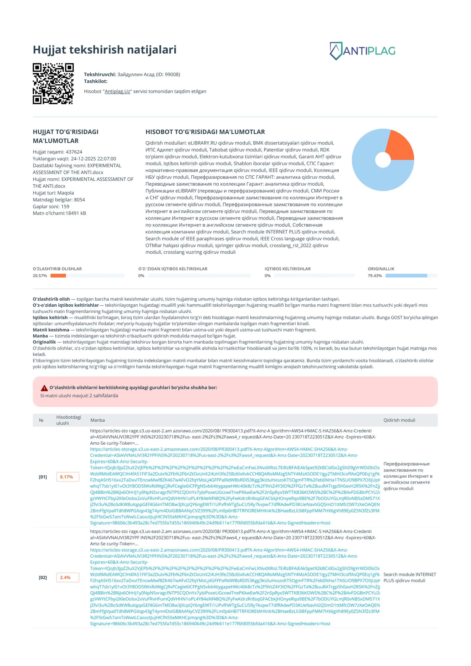 EXPERIMENTAL ASSESSMENT OF THE ANTI.docx