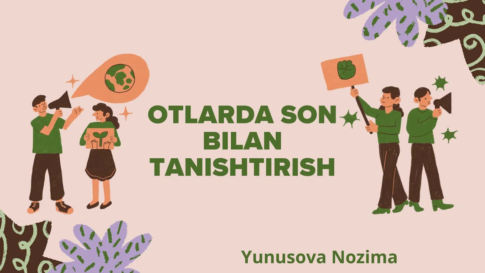OTLARDA SON BILAN TANISHTIRISH