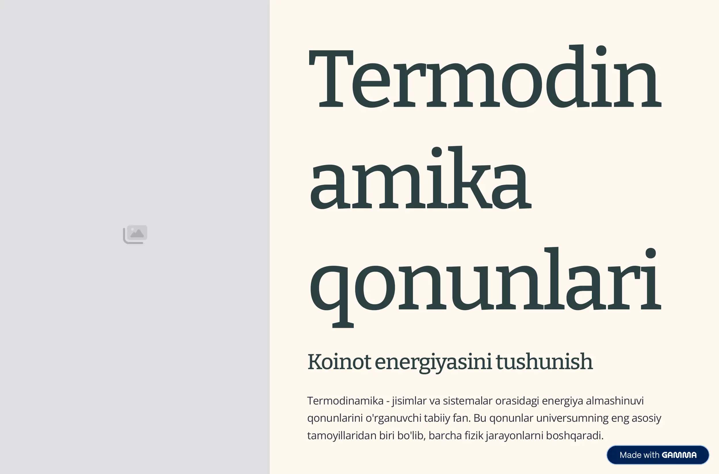Termodinamika