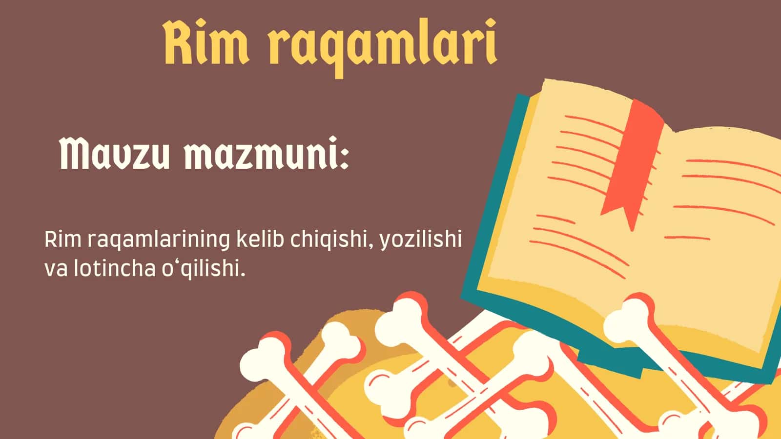 Rim raqamlari