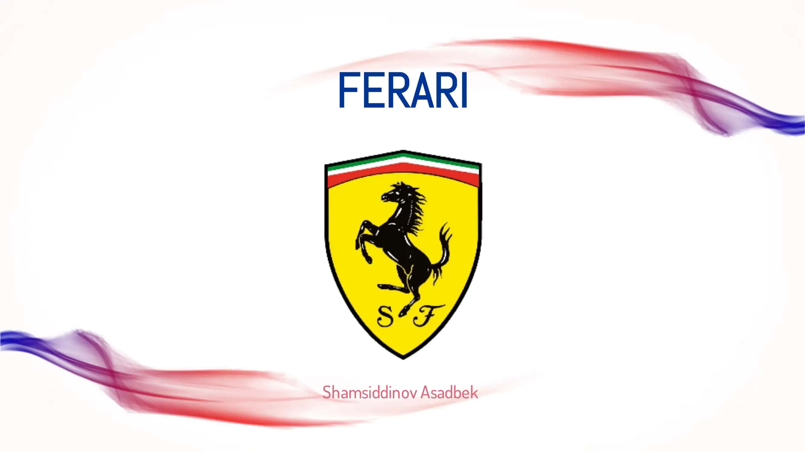 Ferrari kompaniyasining HR tizimi