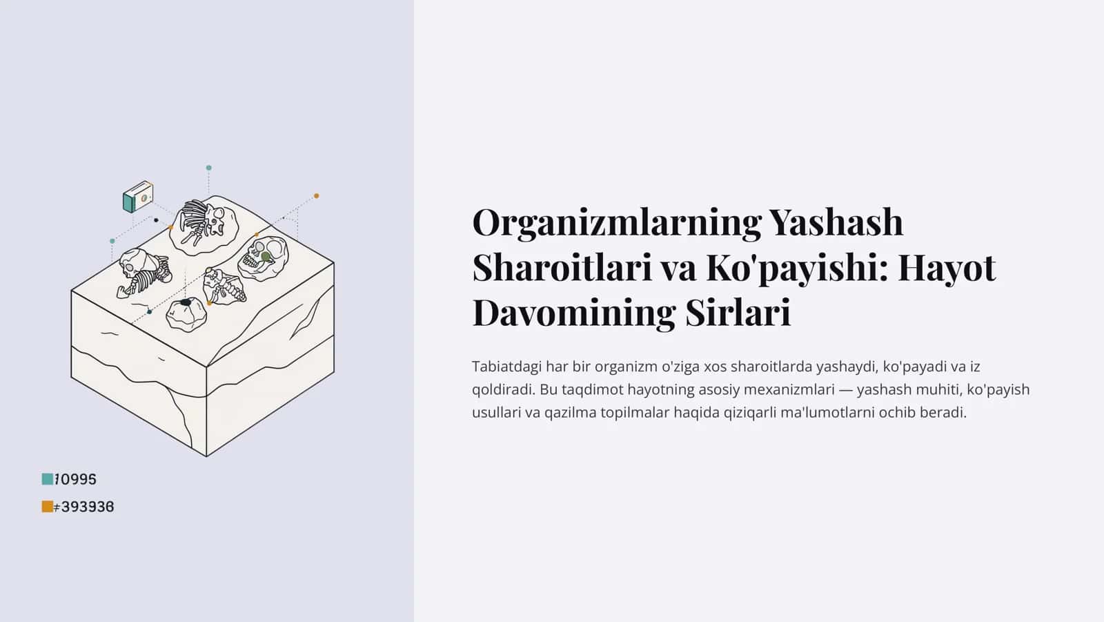 Organizmlarning Yashash Sharoitlari va Ko'payishi