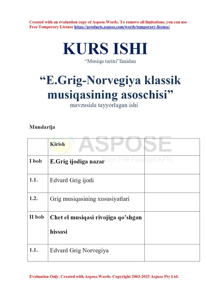 E.Grig-Norvegiya klassik musiqasining asoschisi