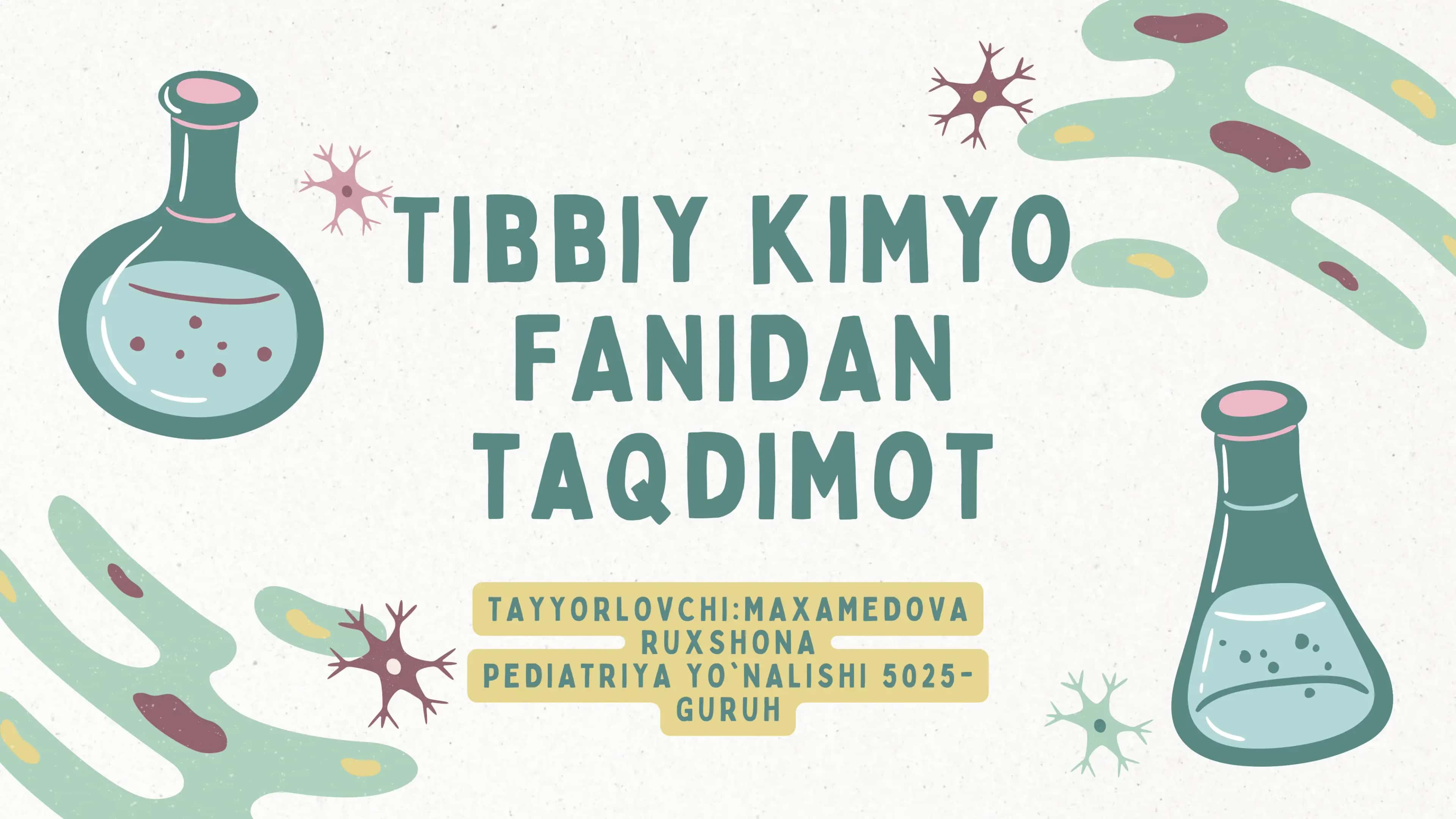 Tibbiy kimyo