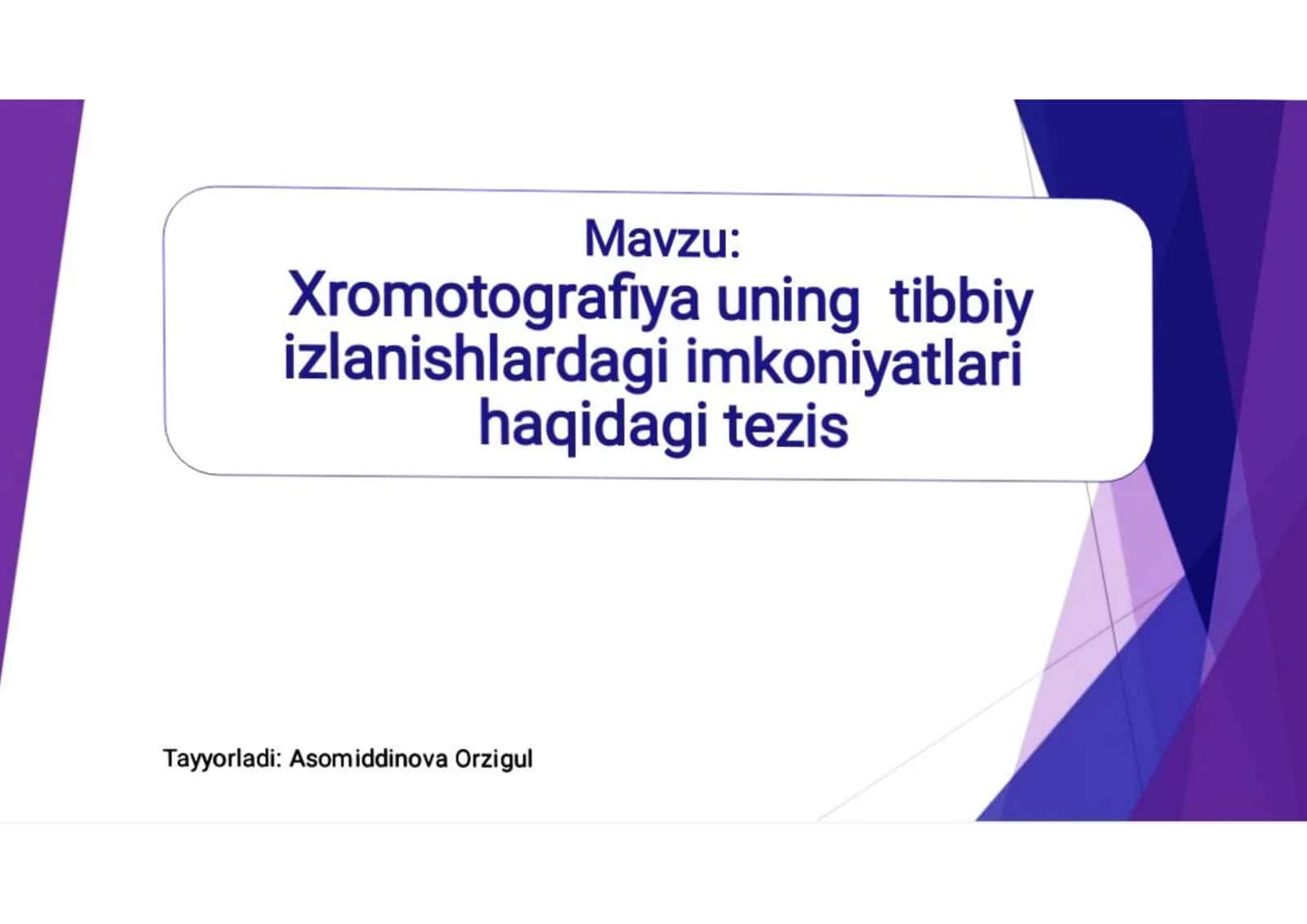 xromatagrafiya