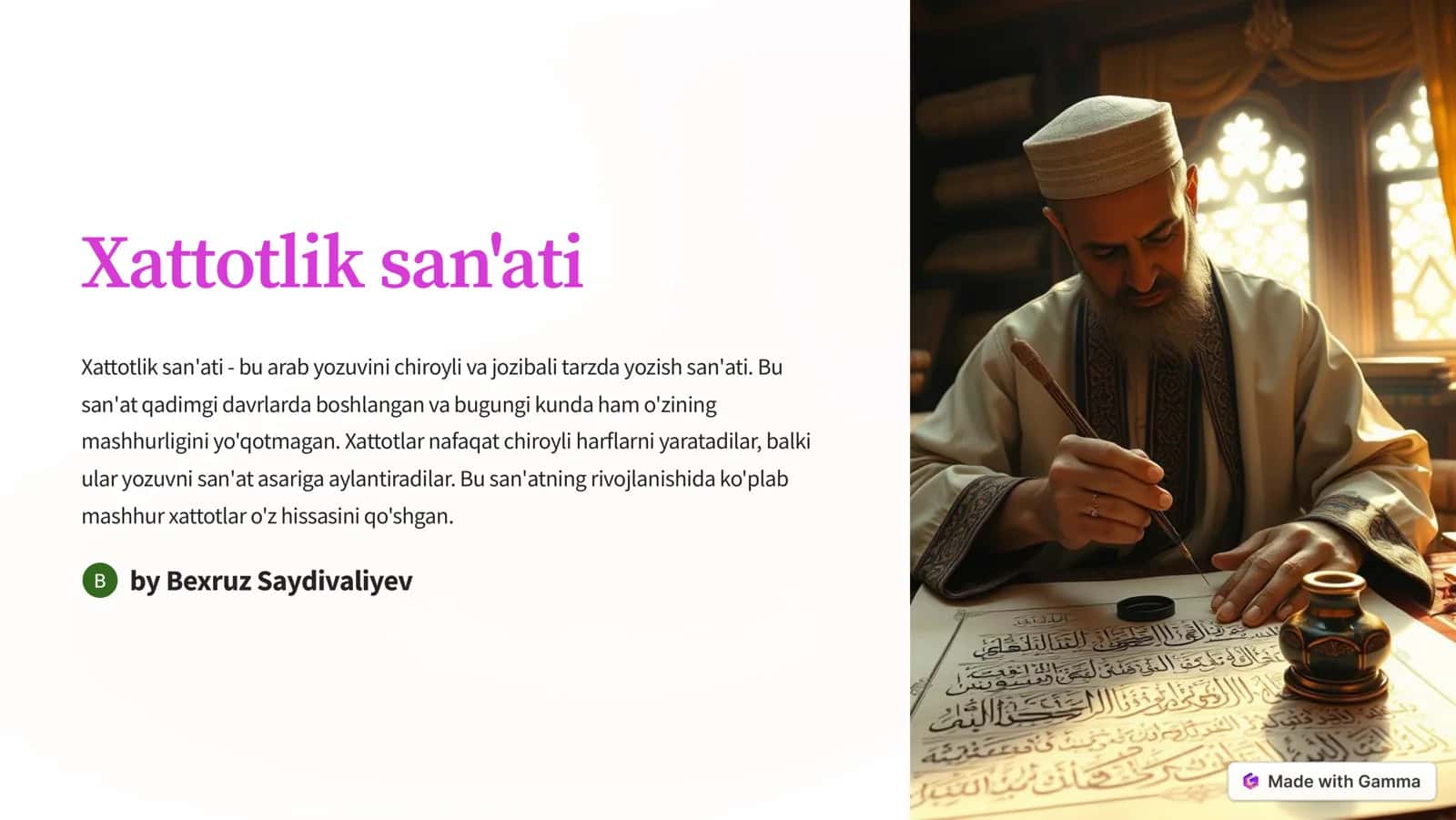 Xattotlik san'ati