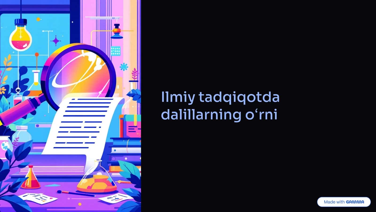 Ilmiy tadqiqot