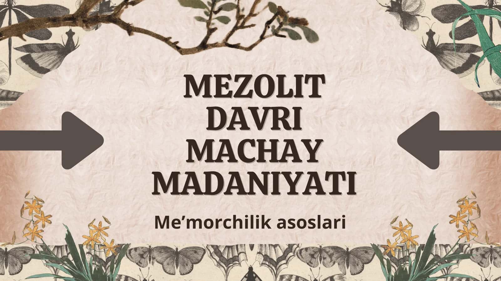 Machay Madaniyatining Xususiyatlari