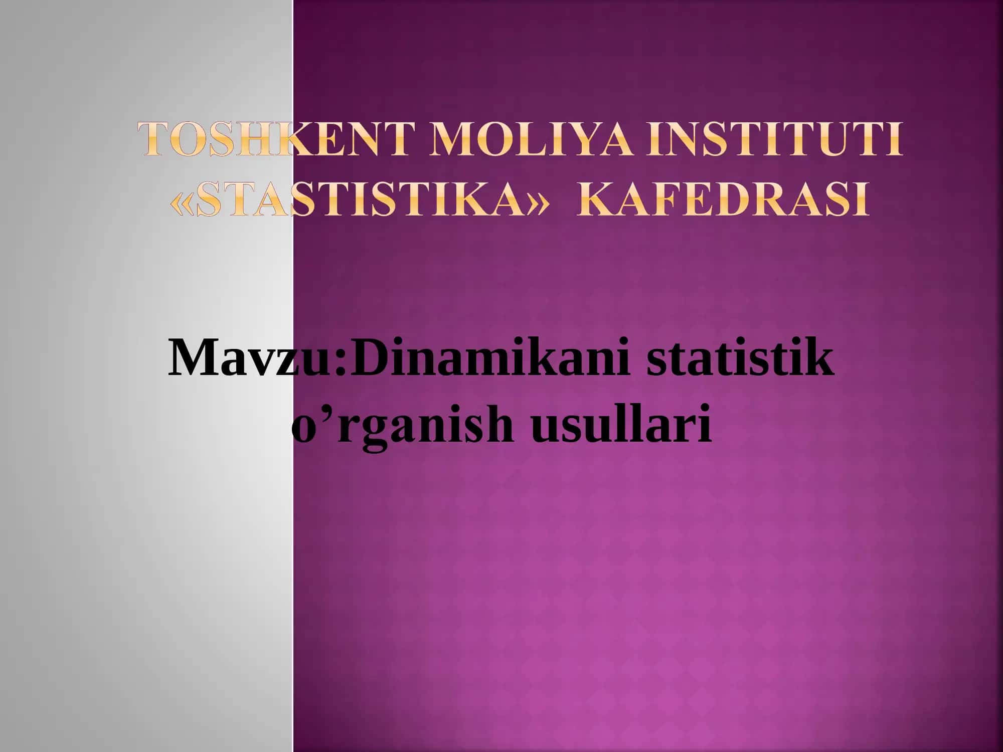 Vaqtli qatorlar, vaqtli qatorlarning turlari