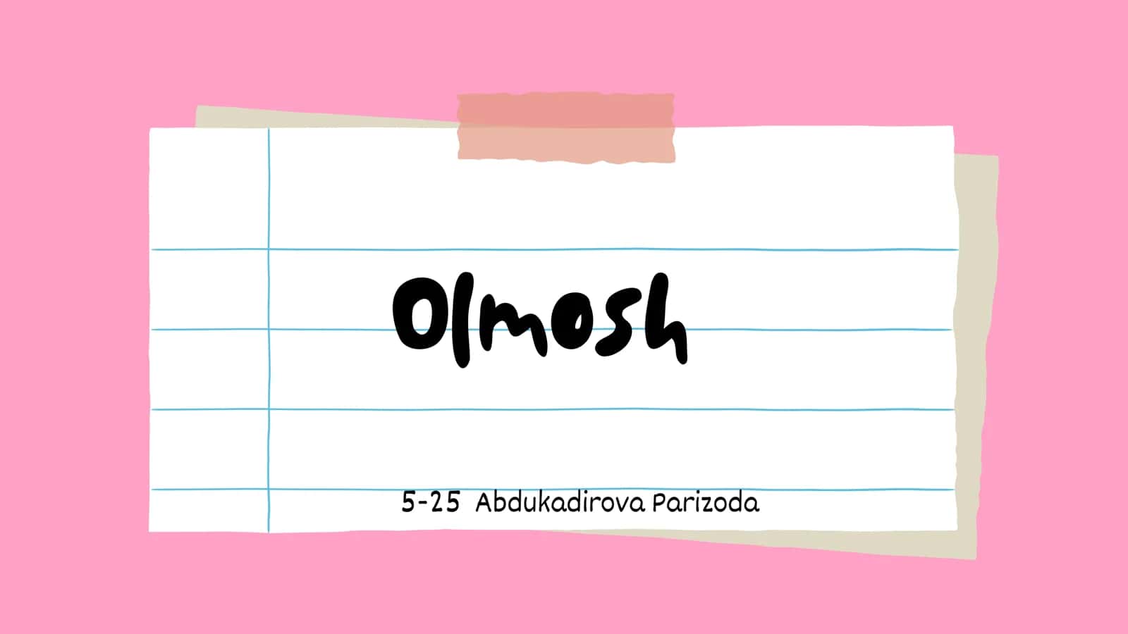 olmoshlar ona tili