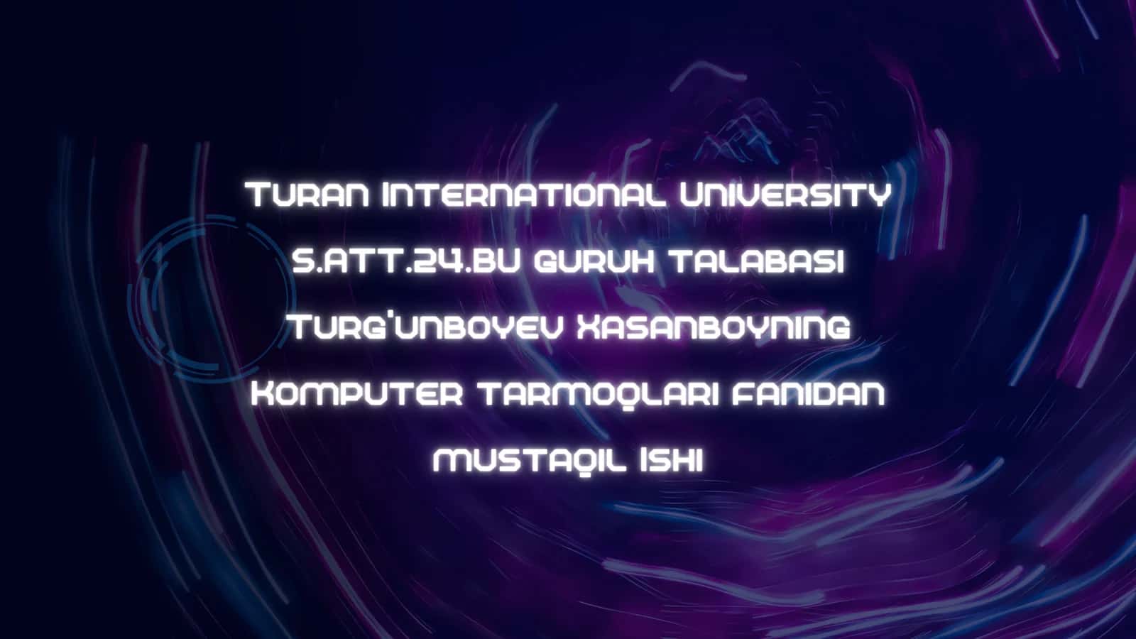 Himoyalangan kanal texnologiyasi
