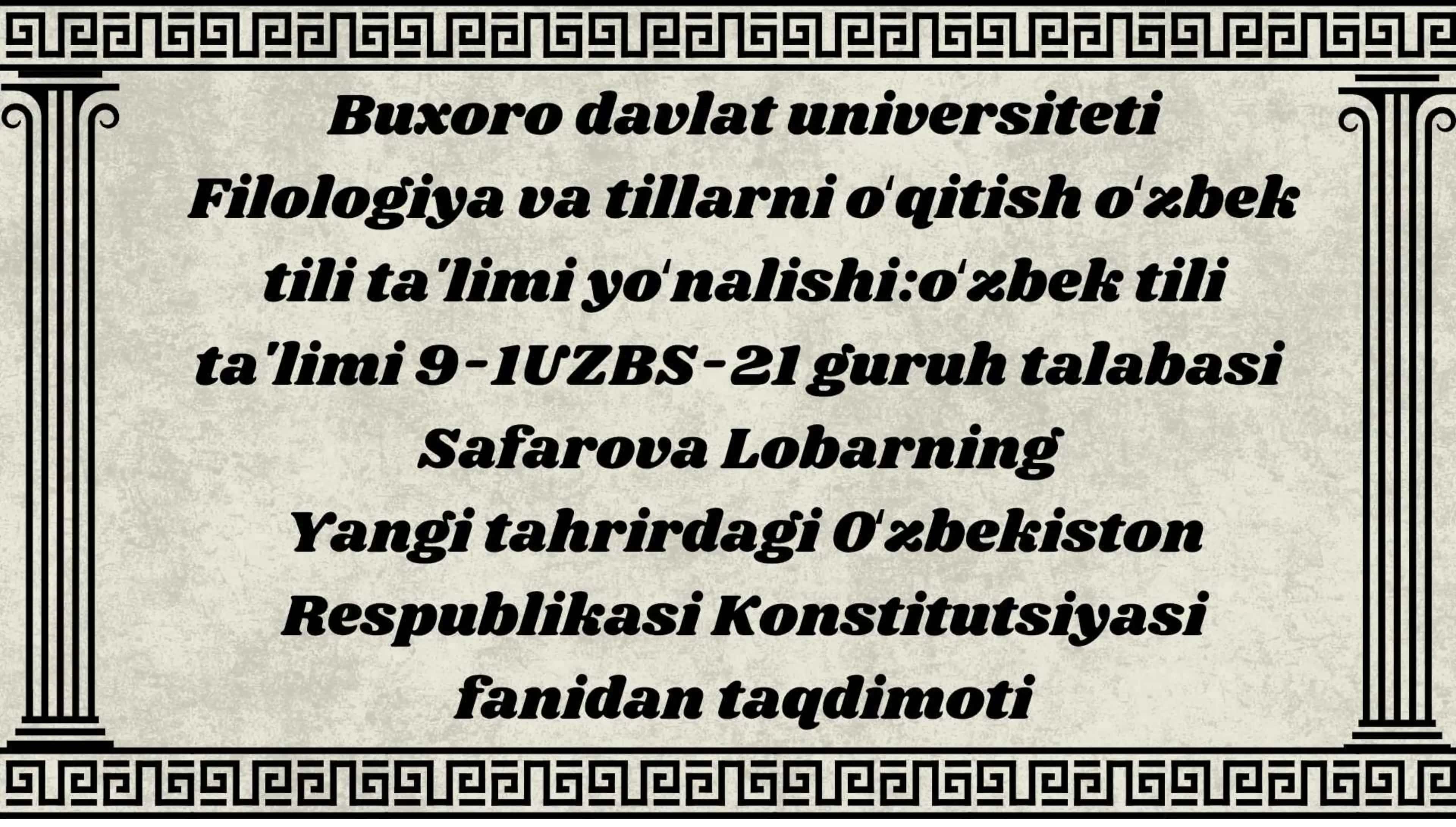 Iqtisodiy, ijtimoiy, madaniy va ekologik huquqlarning konstitutsiyaviy asoslari